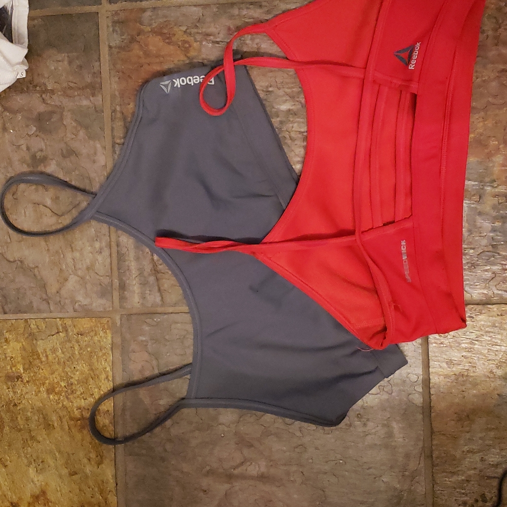 2 Reebok Sports Bra size medium